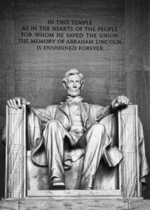 Lincoln throne